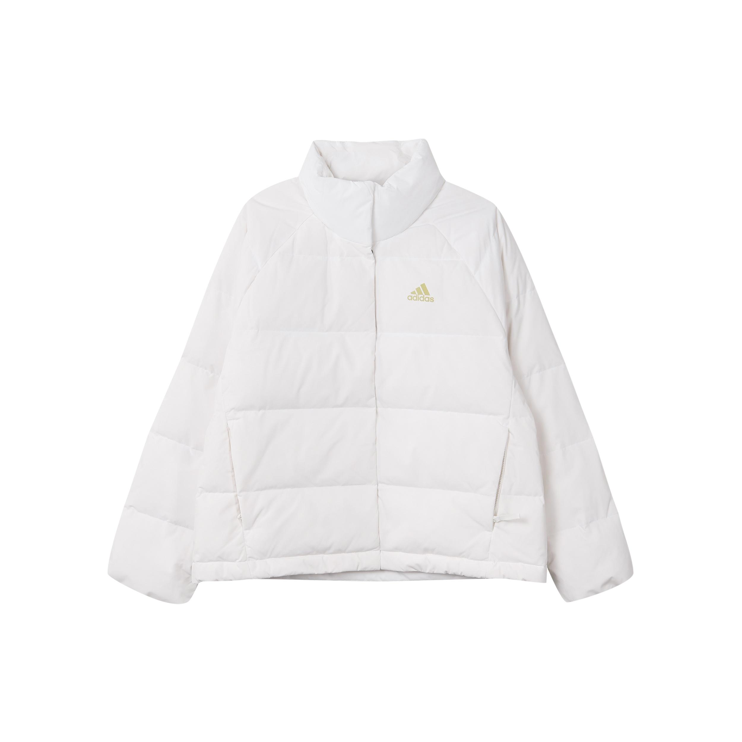 (WMNS) adidas Helionic Relaxed Down Jacket White Women s IK3195 L
