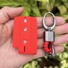 Silicone Car Key Case Holder Shell Soft Remote Cover Protector for TOYOTA Corolla Verso 2004 2006 2007 Prius Gen 20 2005 2008