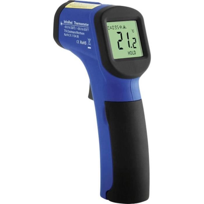 Thermomètre infrarouge - tfa - scantemp 330 - mesure sans contact - multifonction
