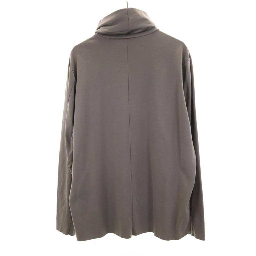 ATTACHMENT Made In Japan Long Sleeve Turtleneck Cut 2 Khaki Stretch Men's Used