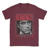 Fun 90s Classic  Movie Scarface  T-Shirts for Men Crew Neck Pure Cotton T Shirts  Short Sleeve Tees Big Size Tops