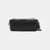 [Pre-Owned] Wyatt 20 Brand Logo Zipper Closure Coated Canvas Crossbody Bag Small - Excellent #1XH0MT6