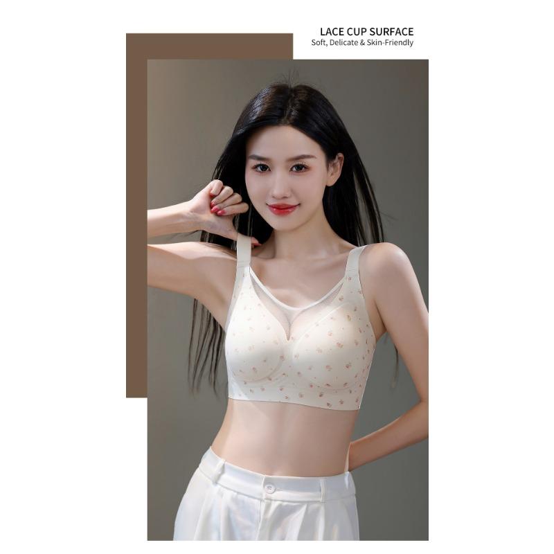 Women S Plus Size Push Up Bra For Large Bust Slimming No Trace Support Underwear
