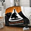 1pc The Return of the King Cartoon Blanket,Portable Throw for Travel & Camping, All Season Cozy Blanket,Ideal Gift