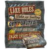 JQ Licensing James Piazza Lake Rules Silky Supersoft Blanket