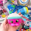 Shopkins Shopping Elf Squish-dee-lish Blind Box Food Series Garbage Series Stress Relief Squeeze Telescopic Kawaii Adorable Kid Gift
