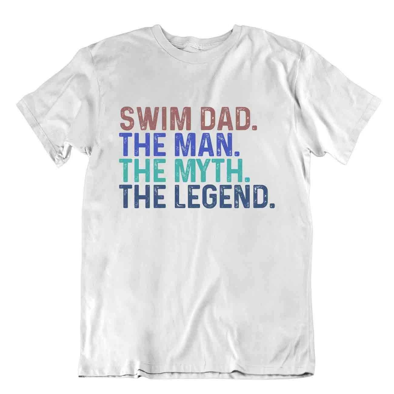 Swimming Family Tshirt Best Tricote Tee Elegant Sports Shirt M
