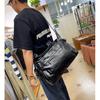 Men's Large Capacity Leather Travel Shoulder Bag - Business & Casual Fashion Trend