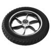 Wheelchair Wheel 10in PU Low Noise Walker Caster Tire Replacement for Rollator Trolley