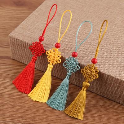 Home Decor DIY Craft Curtain Charms Tassel Chinese Knot Silk Tassel Pendant Chinese Knot Pendant