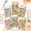 Journal GO 4pcs Fun of Life PET Journal Supplies Camping Farm Lovely Collage Journal Decor Creative Scrapbooking Diy Material