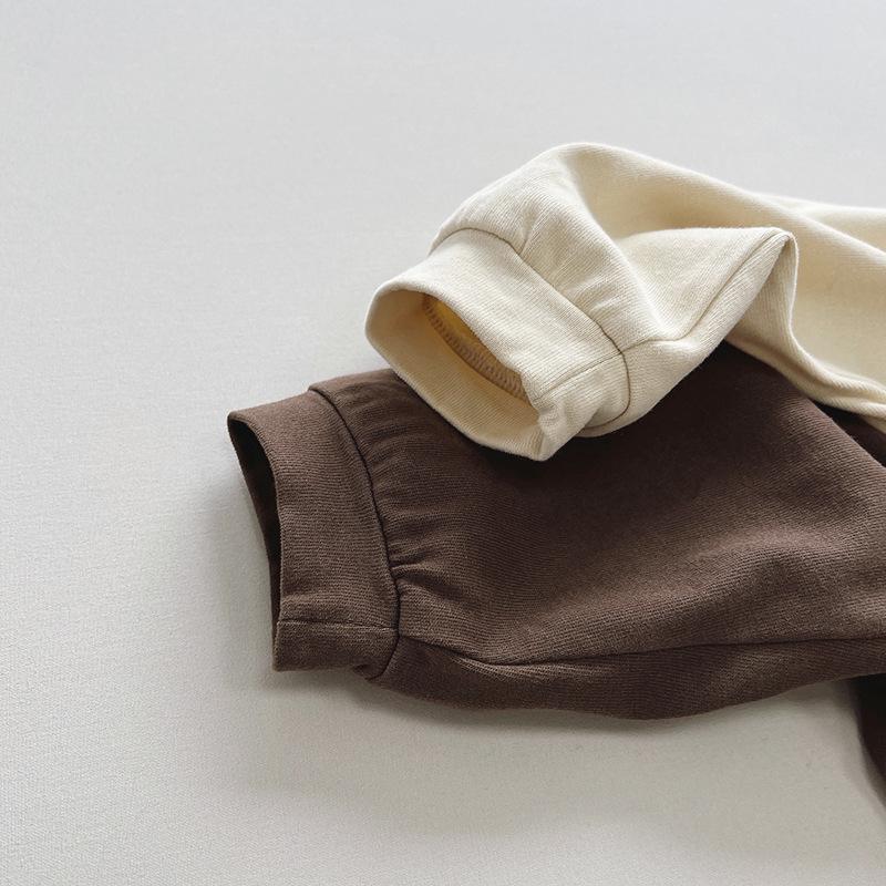 Kinder Langarm T-Shirt - Herbst Koreanischer Stil, Jungen- & Mädchen-Lockere Passform