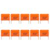 10Pcs Premium Electronic Capacitors 683J 630V with Two Metal Pins for Improved Guitar Sound and Circuit Integration