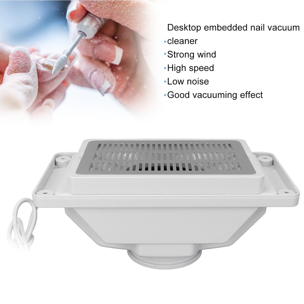 Nail Dust Collector Electric Powerful Nail Dust Suction Cleaner Extractor for Nail Salon Home Use
