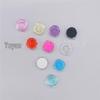 5g Square Bottom Trial Size Cosmetic Sample Bottle for Creams, Ointments, or Eyeshadow