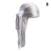 Unisex Menn Kvinner Bandana Durag Hodeplagg Hodeplagg Silke Piratlue Wrap Hatter