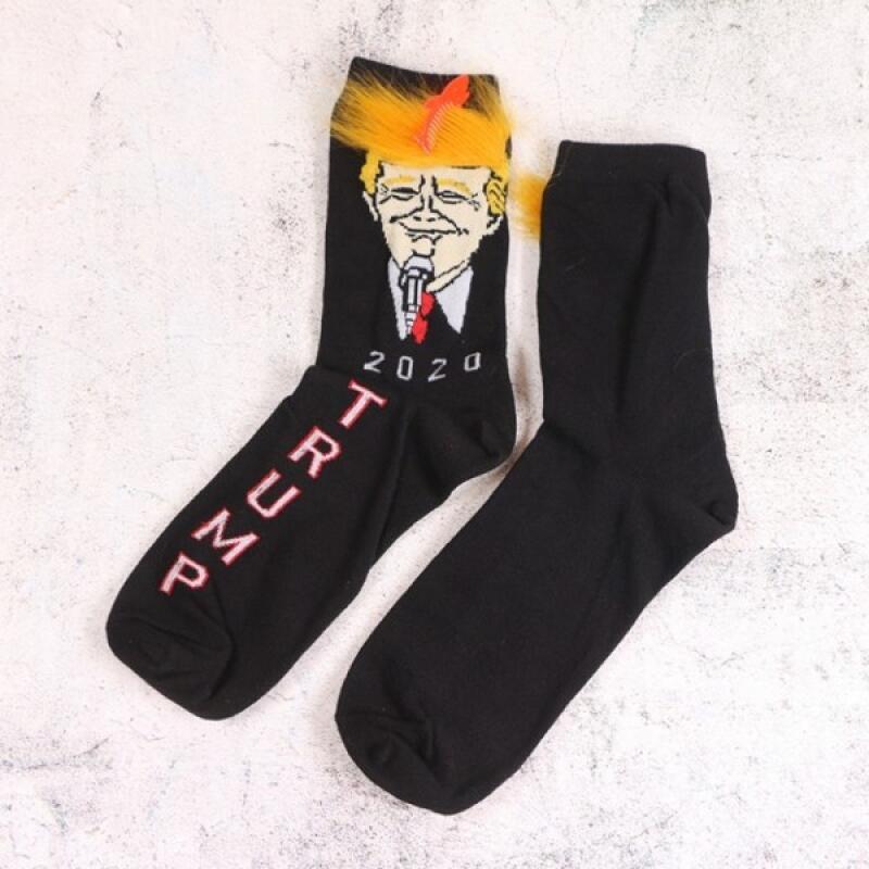 Носки Трампа 2 цвета носки с персонажем бесполезные Blue