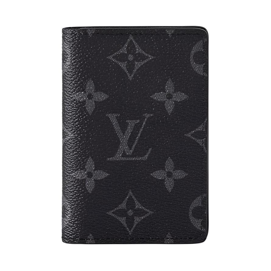 Louis Vuitton kabatas organizators Melns Monogram