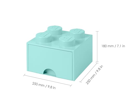 LEGO Stein-Schublade 4, Aqua Hellblau, 40051742
