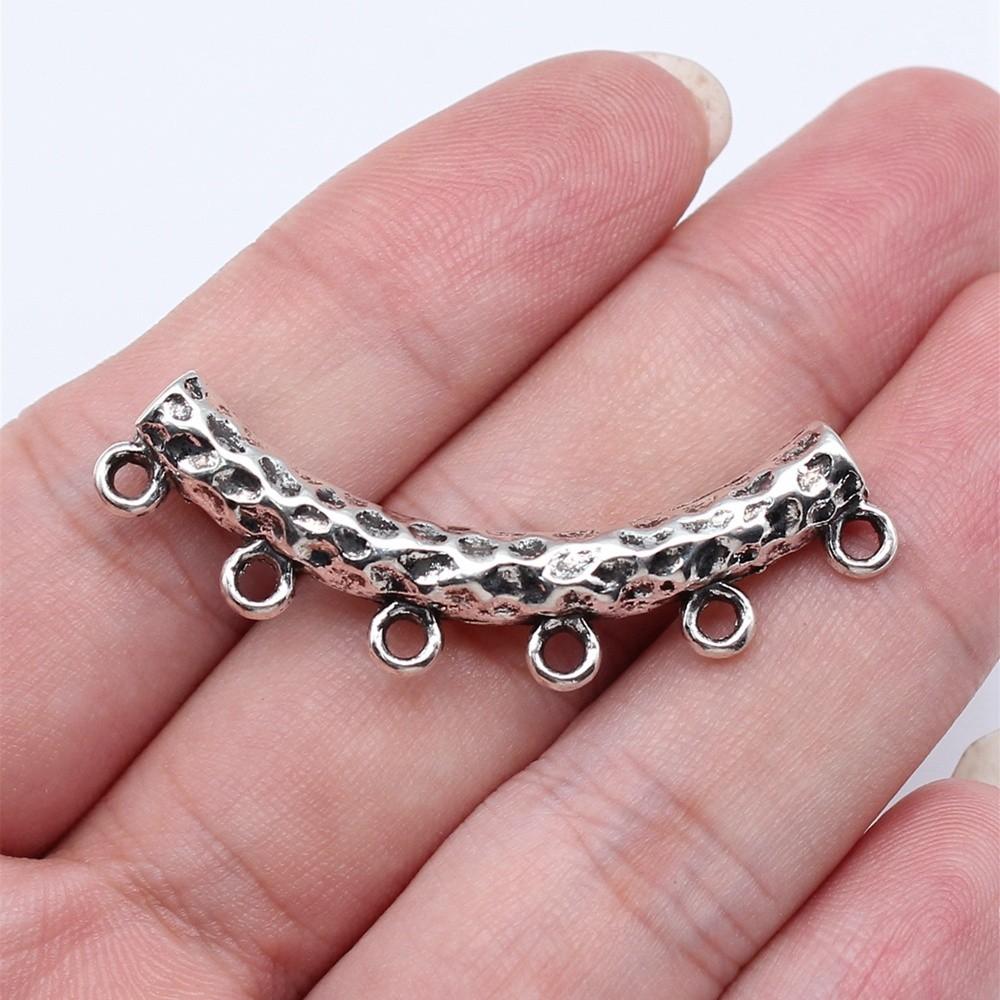 Accessories Parts Curved Necklace Connector Minimalist Jewelry Components QA013