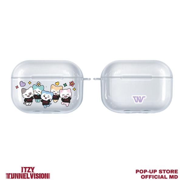 Pre-order ITZY TUNNEL VISION POP-UP Store TWINZY X TNVS AirPods Case