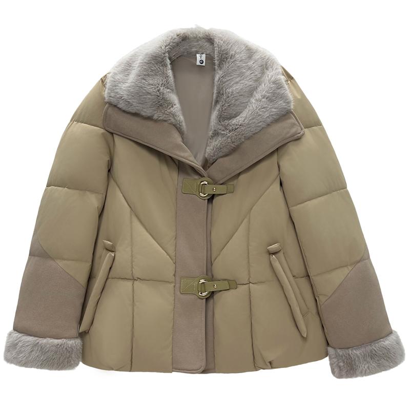 Fashion Winter Woman Parkas Loose Thick Warm Faux Fur Jackets Women's Coats