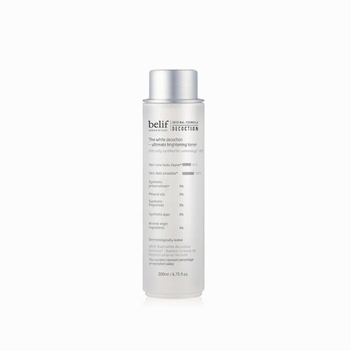 [belif] The White Decoction Ultimate Brightening Toner 200ml (17396058A) Color options