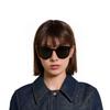 Gentle Monster Solo UV Protection Butterfly Sunglasses Unisex Sunglasses Black SOLO-01