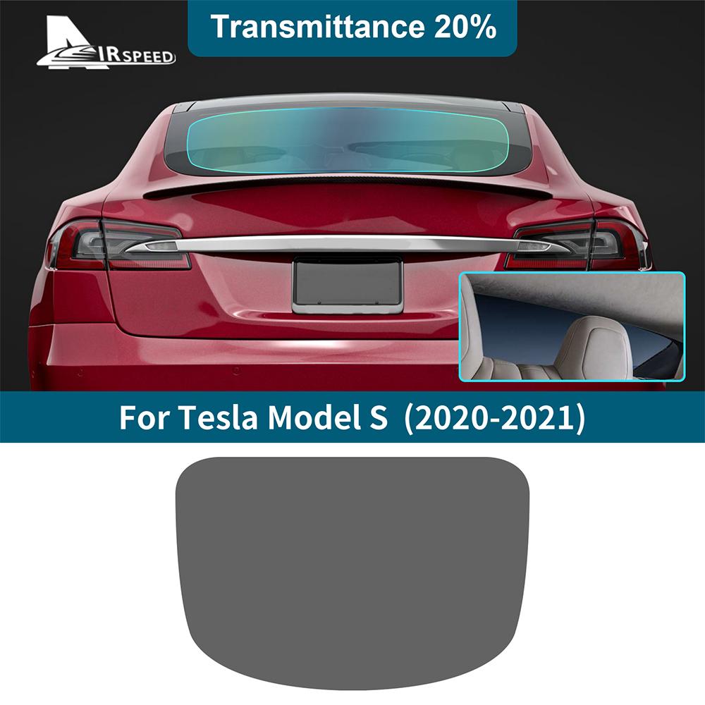Solar UV Protector Summer Tint Film For Tesla Model S ModelS 2020 2025 Car Front Rear Side Window Accessories