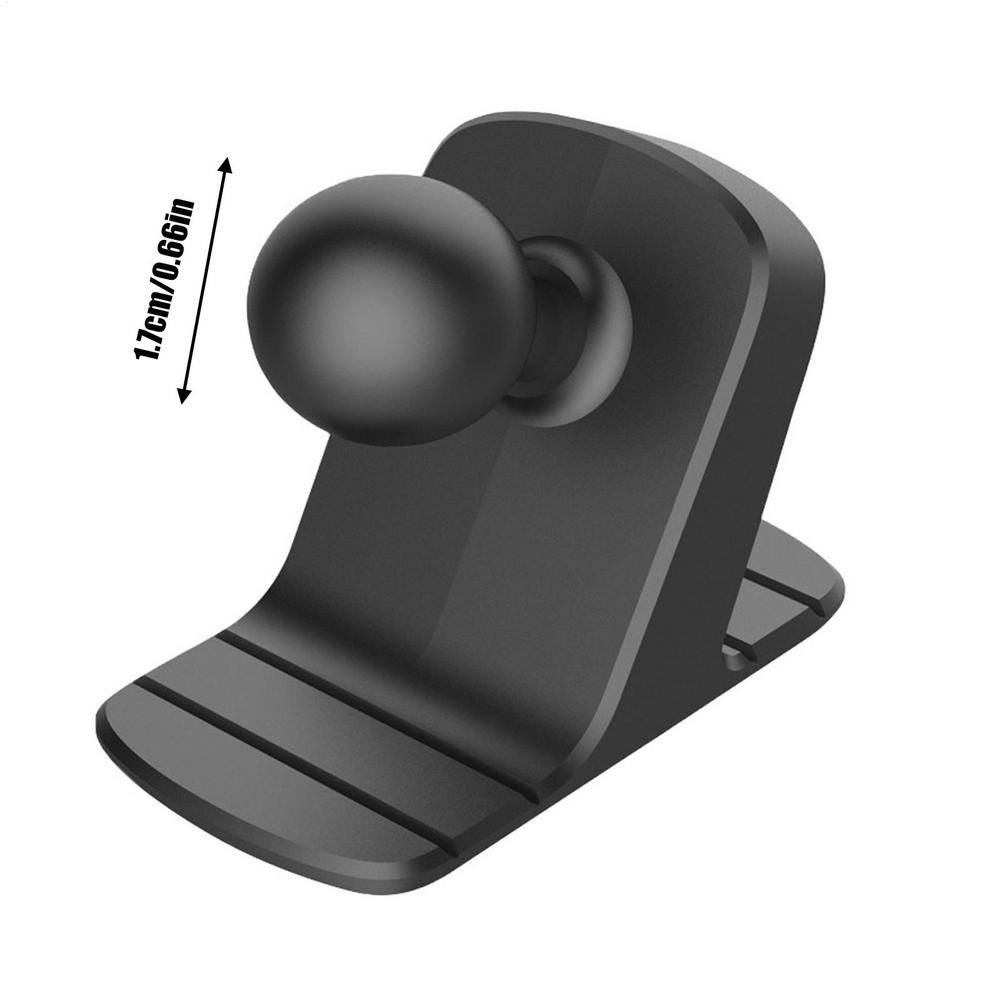 Kugelkopfhalter 17mm Handy-Ständer Basis Auto Armaturenbrett Halterung Feste Lüftungsschlitz-Halterung Konverter Rutschfeste Halterung Autozubehör