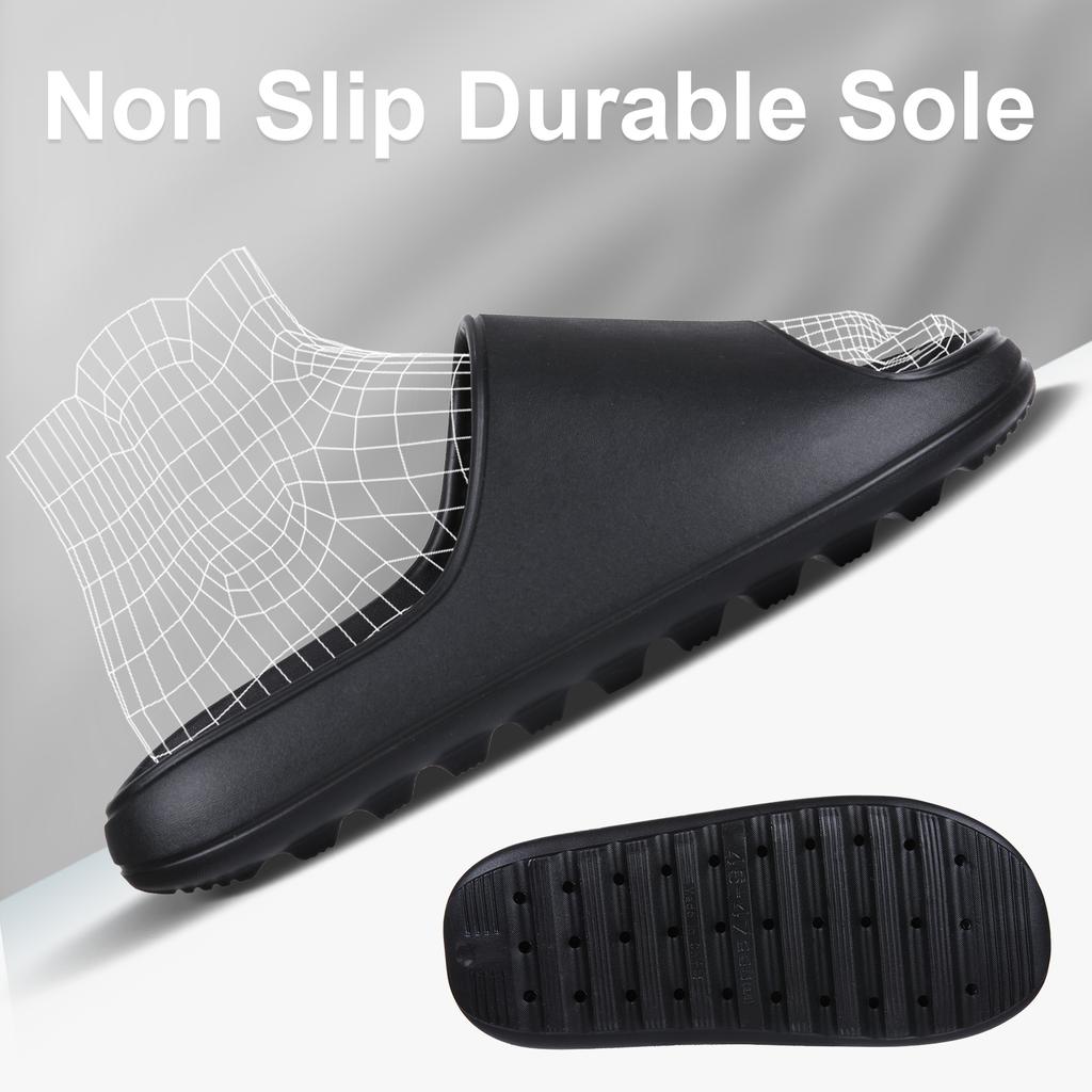 Goosecret New Summer Thick Sandals Platform Slippers For Men Women Unisex Beach Slippers Non-slip Bathroom Slides House Shoe
