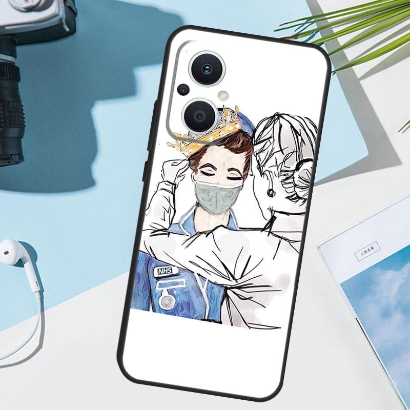 

Nurse Queen Doctor Hero Cover For OPPO Reno 14 F 13 12 11 10 Pro 11F 12F 13F 7 8 Lite OPPO Find X9 X8 X6 X5 Pro Case OPPO Reno8 T 4G