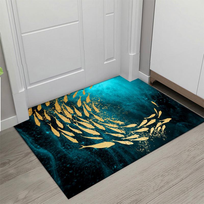 3D Absorbent Door Mats: Customizable Entrance Mats for Porch, Bathroom, Kitchen, and Hallway.