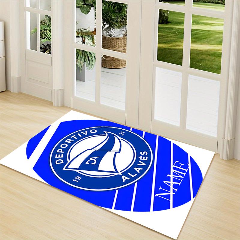 Custom Name AC Milan Fan Gear Carpet Rug Customizable Soft Washable Anti-Slip Home Living Room Sofa Mats Personalized Rug. 0909204