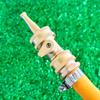 1pc/2pcs Single-way Brass Closure Valve, Garden Ball Valve Faucet Garden Hose Closure Valve Garden Water Hose Connector