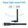150Mbps Mini Usb Wifi Adapter Mt7601 Wireless Network Card Wifi Receiver For Pc Laptop Windows 2.4G