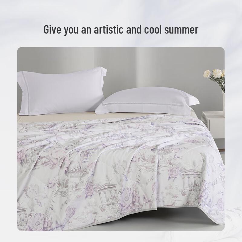 Mengjie Lanting Pure Cotton Printed Summer Quilt