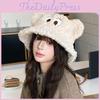 Cute Cartoon Eye Knit Fisherman Hat With Warm Windproof Function For Women And Teens