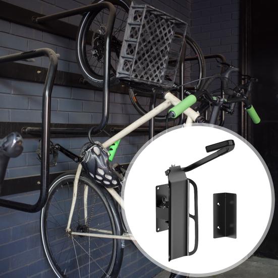 APPENDIABITI DA PARETE Per Biciclette Ganci Pieghevoli Telescopici Supporto Portaoggetti EUR 38