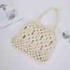Lala Handgestrickte Makramee-Schultertasche Lala 2b197
