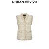 UR 2026 Spring Women's Charming V-Neck Pocket Vest