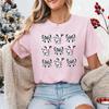 Coquette Cow Pattern Bow T Shirt Great Especially For Those Who Love Cows And Rustic Charm Vintage Comfortable Slightly