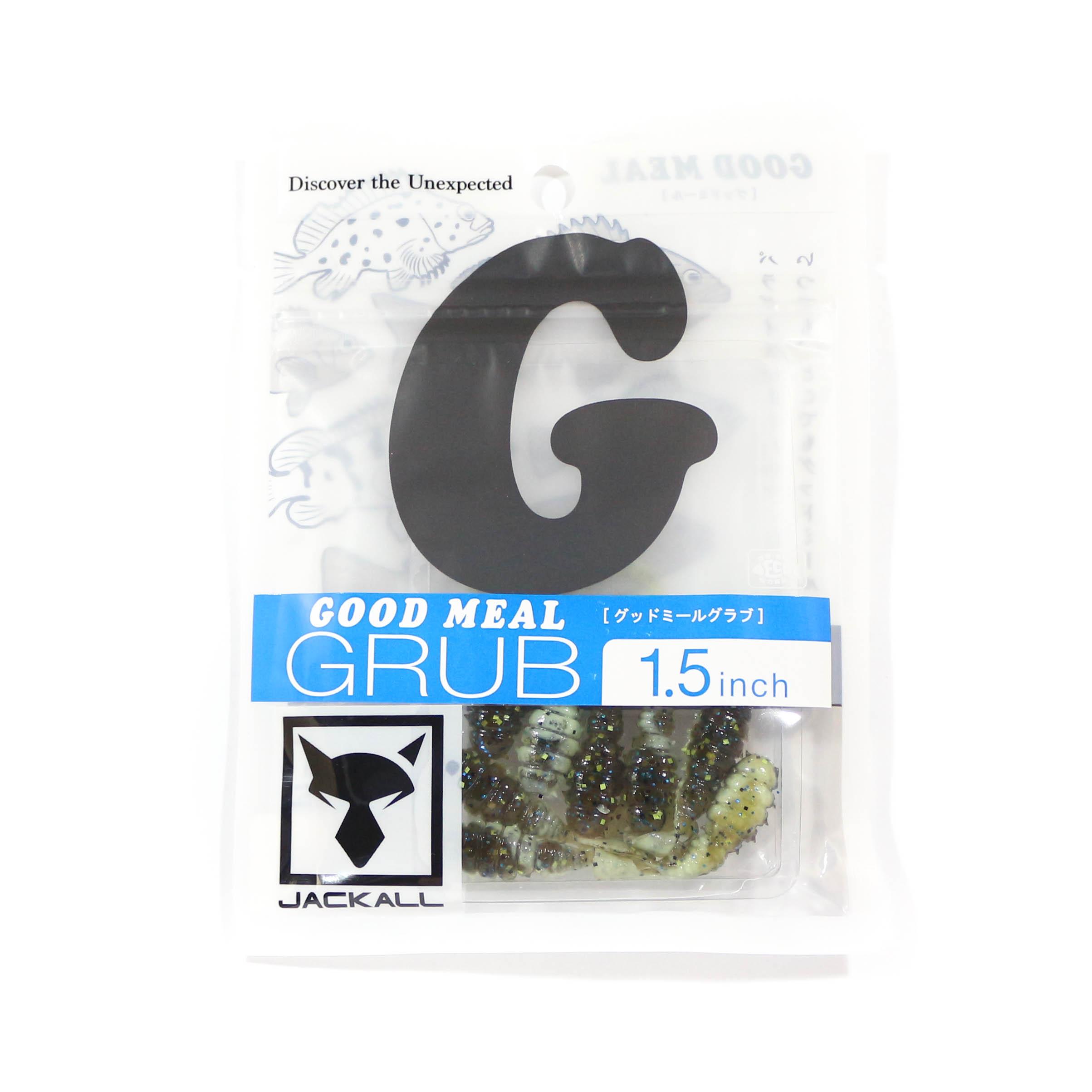 

Мягкая приманка Jackall Good Meal Grub 1,5 дюйма Funamushiswimy (4815)