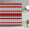 Black And White Stripes Shower Curtains Geometry For Bathroom Decor Screen Waterproof Fabric Bathtub Curtain With Hooks Washable