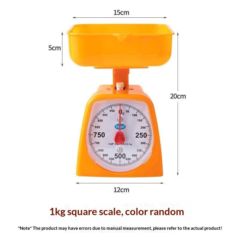Mechanical Analog Food Weighing Scale High Accuracy Clear Dial No Battery Needed for Home Kitchen Baking Use