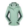 Jacket Women's Windproof Waterproof Removable Fleece Jacket Men's Warm