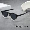 Retro Round Small Frame Sunglasses for Men Women Fashion UV Protection Outdoor Driving Trendy Glasses