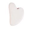 Universal Jade Gua Sha Massager: Xiuyu Heart-Shaped White Jade Facial Board