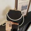 Nyl Beading Solid Colors Crossbody Bags 2026 New High Quality Natial Style Bags Exquisite Light Luxury Women's Handbags