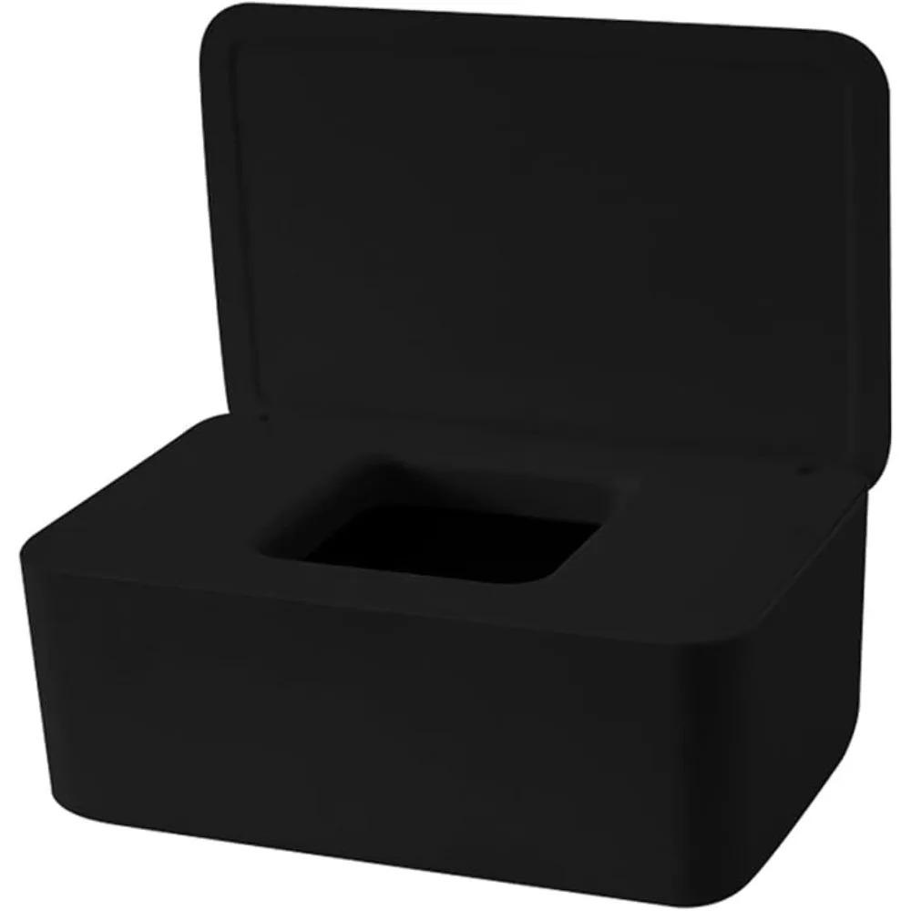 Lid Design Tissue Box Dustproof Wet Tissue Box Holder Portable Paper Organizer for Office Home Accessories Car Tissue Holder